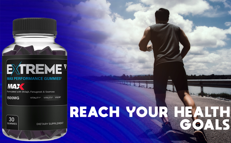 Extreme Max Performance Gummies ExtremeMax Supplement (1 Month Supply ...
