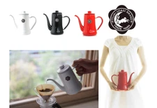 New Tsuki Usagi Jirushi Slim Pot Coffee Pot 1.2L and 0.7L Japan 