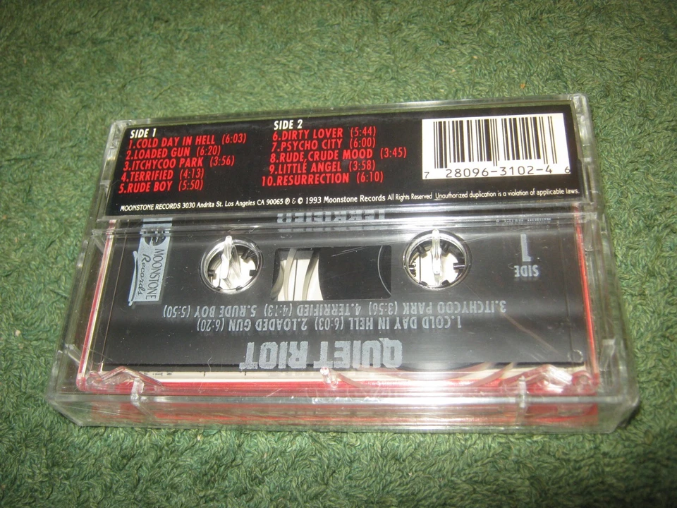 Quiet Riot - Terrified (cassette) - Image 3 of 4