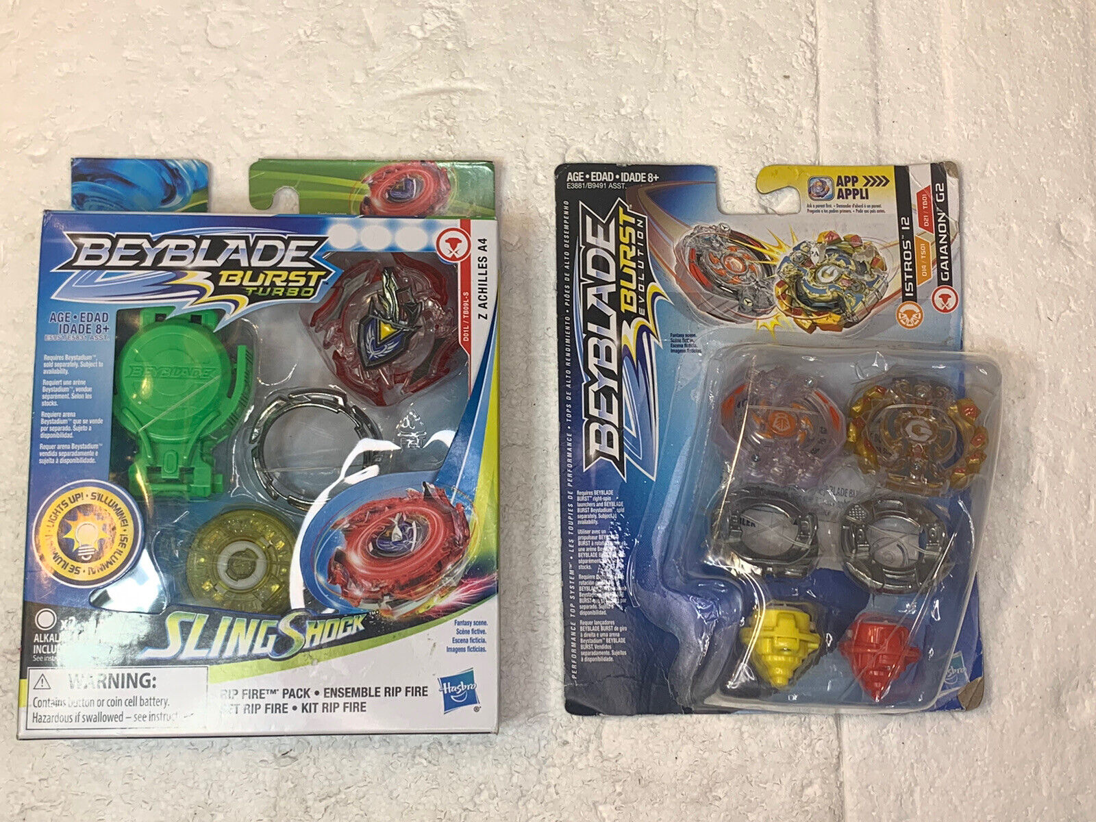 BEYBLADE Burst Turbo Sling Shock Fire Starter Pack & Burst Evolution 630509785841 | eBay