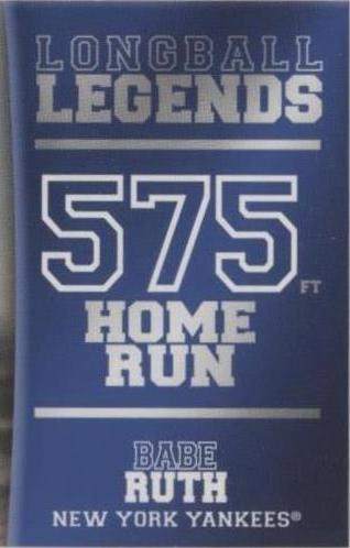 2018 Topps - Babe Ruth #LL-3 - 1 of 1
