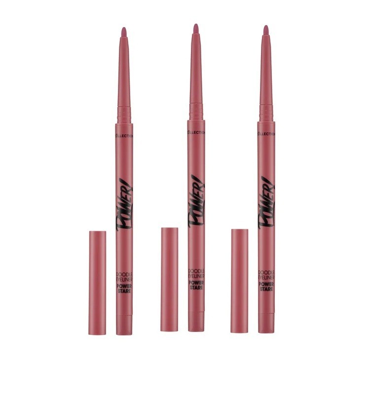 3pcs Collection Power Stare Doodle Eyeliner  | All Shade 3 Life | Brown