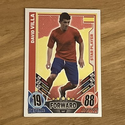 Match Attax Euro 2012 David Villa Star Player