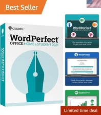 WordPerfect Office Home & Student 2021 | Office Suite of Word Processor, Spre...