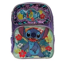Accessory Innovations Lilo and Stitch Purple Sequin Backpack