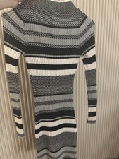 Romeo + Juliet Couture Womens Striped Knit Sweater Dress Small