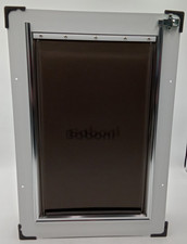 Baboni Pet Door for Wall Steel Frame and Telescoping Tunnel Aluminum Lock