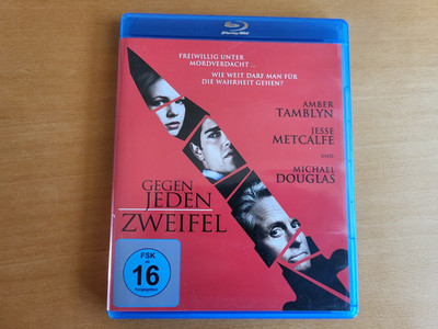 Gegen jeden Zweifel   (Michael Douglas)   --Blu Ray--    FSK:16