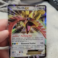 Ho-Oh EX 92/122 Breakpoint Ultra Rare Holo English 2016 Pokémon TCG