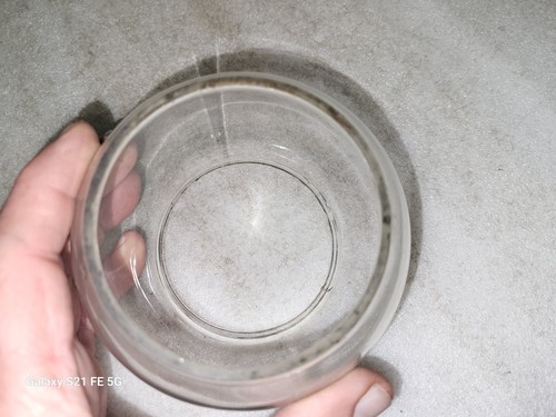 Vintage Adlake Kero Clear Railroad Lantern Globe 3 1/4" Tall - Afbeelding 5 van 6