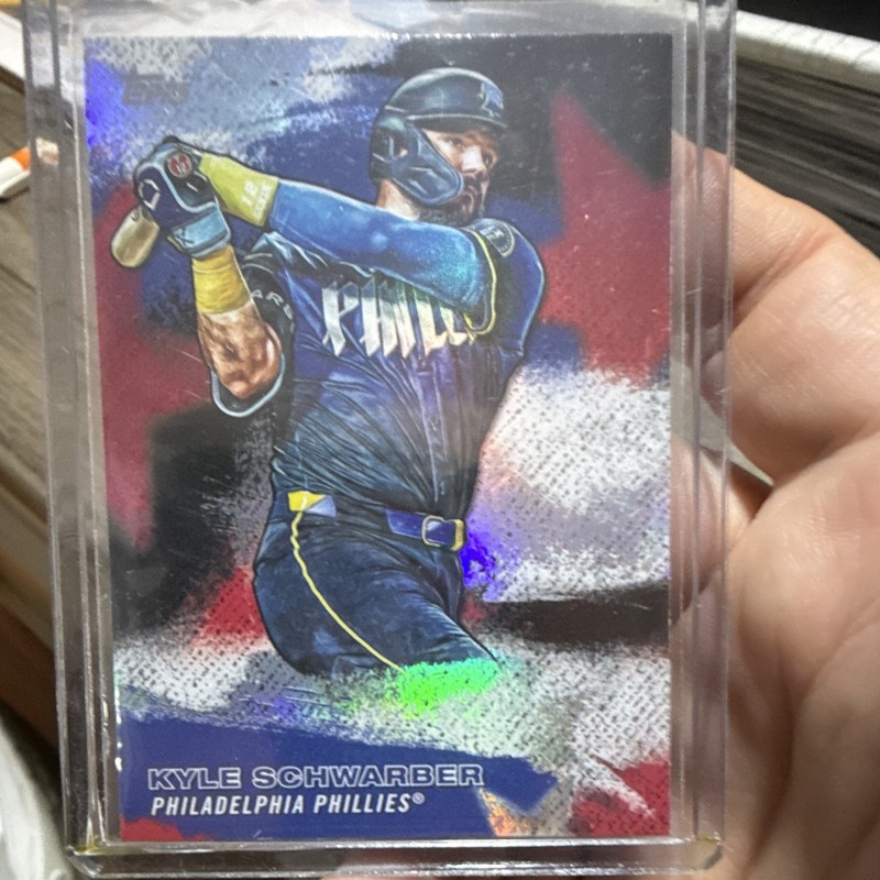 Topps 2026 series 2 Kyle Schwarber Philadelphia Phillies 