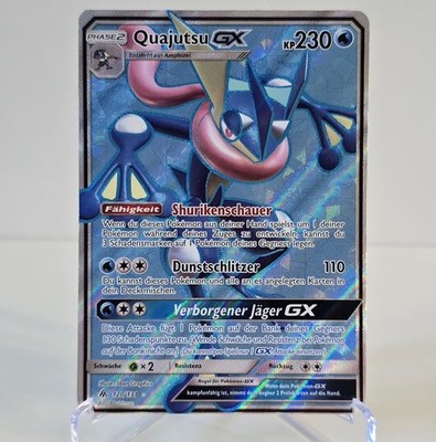 Pokemon Quajutsu GX Deutsch EX - Grauen Der Lichtfinsternis #120 - Ultra Rare