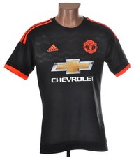 MANCHESTER UNITED 2015/2016 THIRD FOOTBALL SHIRT ADIDAS SIZE S ADULT