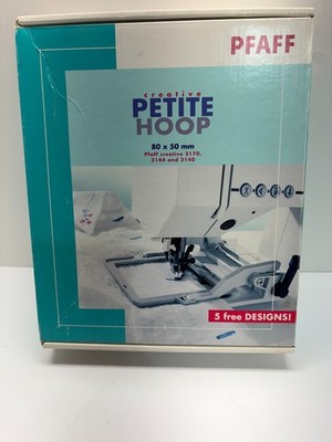 Pfaff Petite Creative Hoop 80 mm x 50 mm & CD for 2170, 2144, 2140 Embroidery