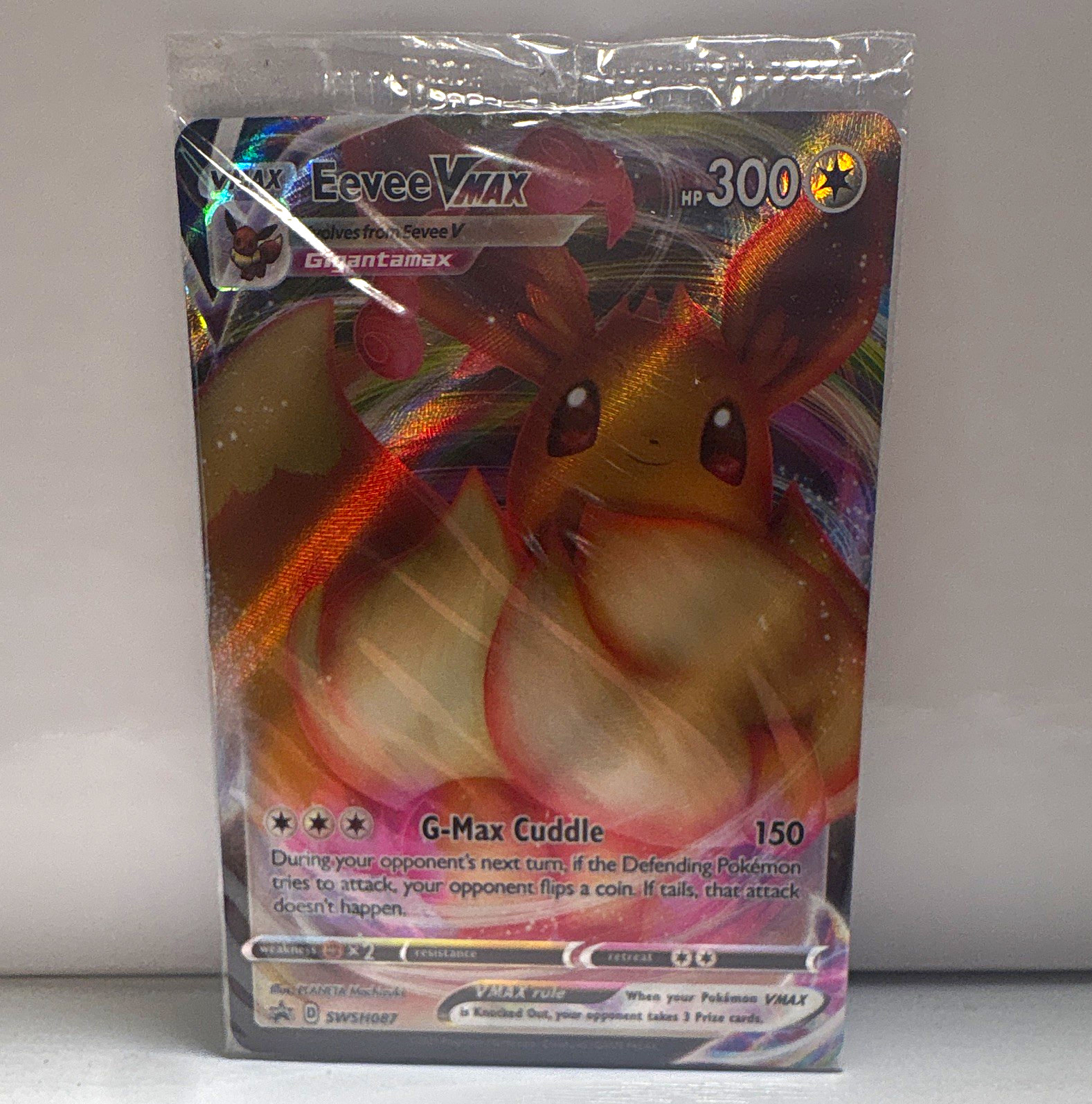 Pokemon Eevee VMAX SWSH087 SWSH: Sword & Shield Promos Holo Promo VMAX