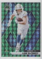 2025 Panini Mosaic Green Mosaic Prizm Ladd McConkey #15 1ru1