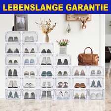 Stapelbare magnetische durchsichtige Schuhbox...