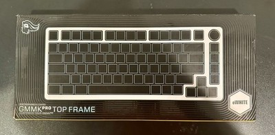 Glorious GMMK PRO Alternative Top Case/Frame eWhite *NEW/OPEN BOX*