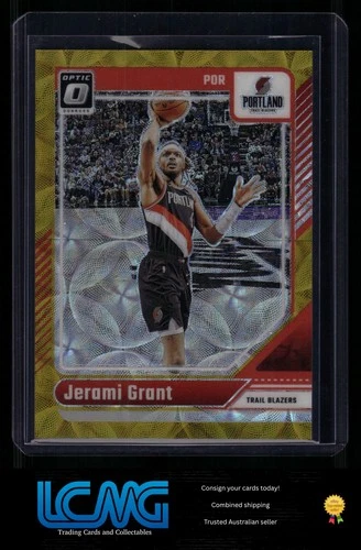 2024-25 Donruss Optic #109 Jerami Grant Gold International #/10 X4R