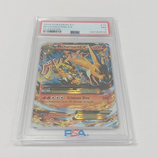 M Charizard-EX graded PSA 7 for sale on eBay