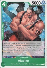 Aladine C A Fist of Divine Speed OP11-024 NM