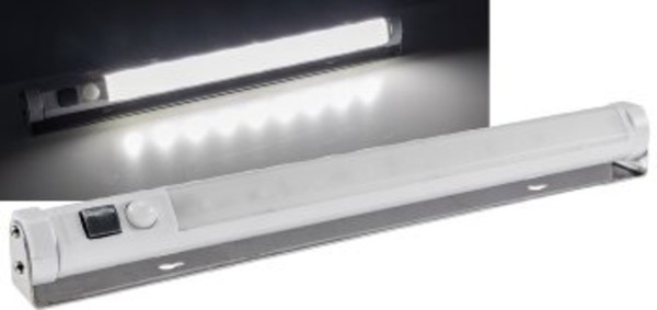 Chilitec Led Unterbauleuchte Mit Bewegungsmelder Batteriebet., 9 Smd Leds, 80Lm,-image
