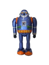 Tin Toy Tetsujin 28 NO3 Wind-up Walking Boxed Robot Rare