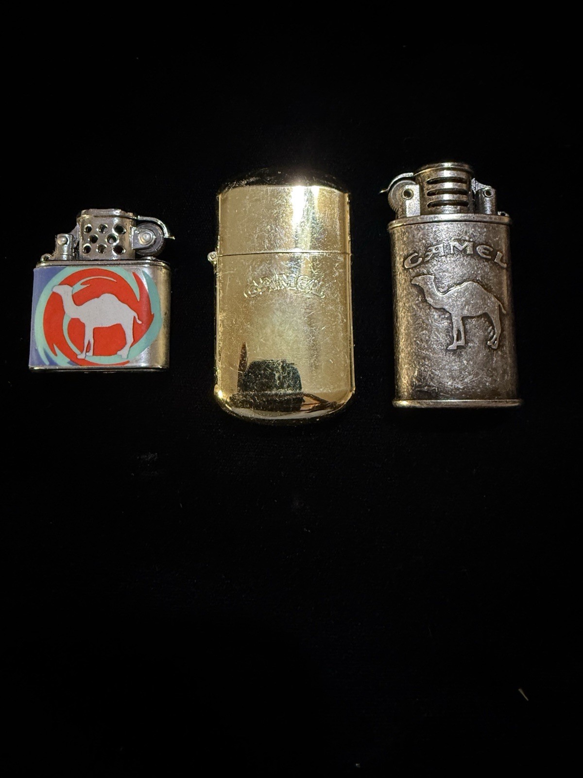 Vintage Camel Lighters 