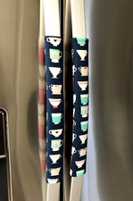 Refrigerator Oven Door Padded Appliance Handle Covers Cups Assorted Set of 2