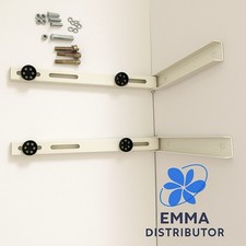 Wall Mounting Bracket for Mini Split Air Conditioners - 2 Piece - Up to 265 Lbs