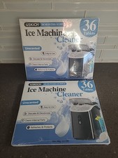 2 X USKICH Ice Machine Cleaner Descaler Tablets 36 Pack Maker Cleaner Compatible