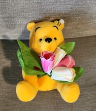 NWT Disney Store Japan Excl. Pink Flowers Bee Costume Winnie The Pooh Plush