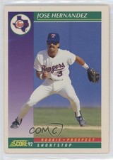 1992 Score Jose Hernandez #866 05up