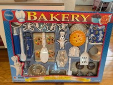 1996 PILLSBURY DOUGHBOY BAKERY SET Tikes Pretend Kitchen Play Food Toy NEW