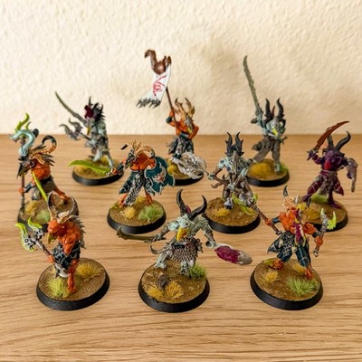 Warhammer 40k Thousand Sons - Painted Tzaangors - Item 512-25
