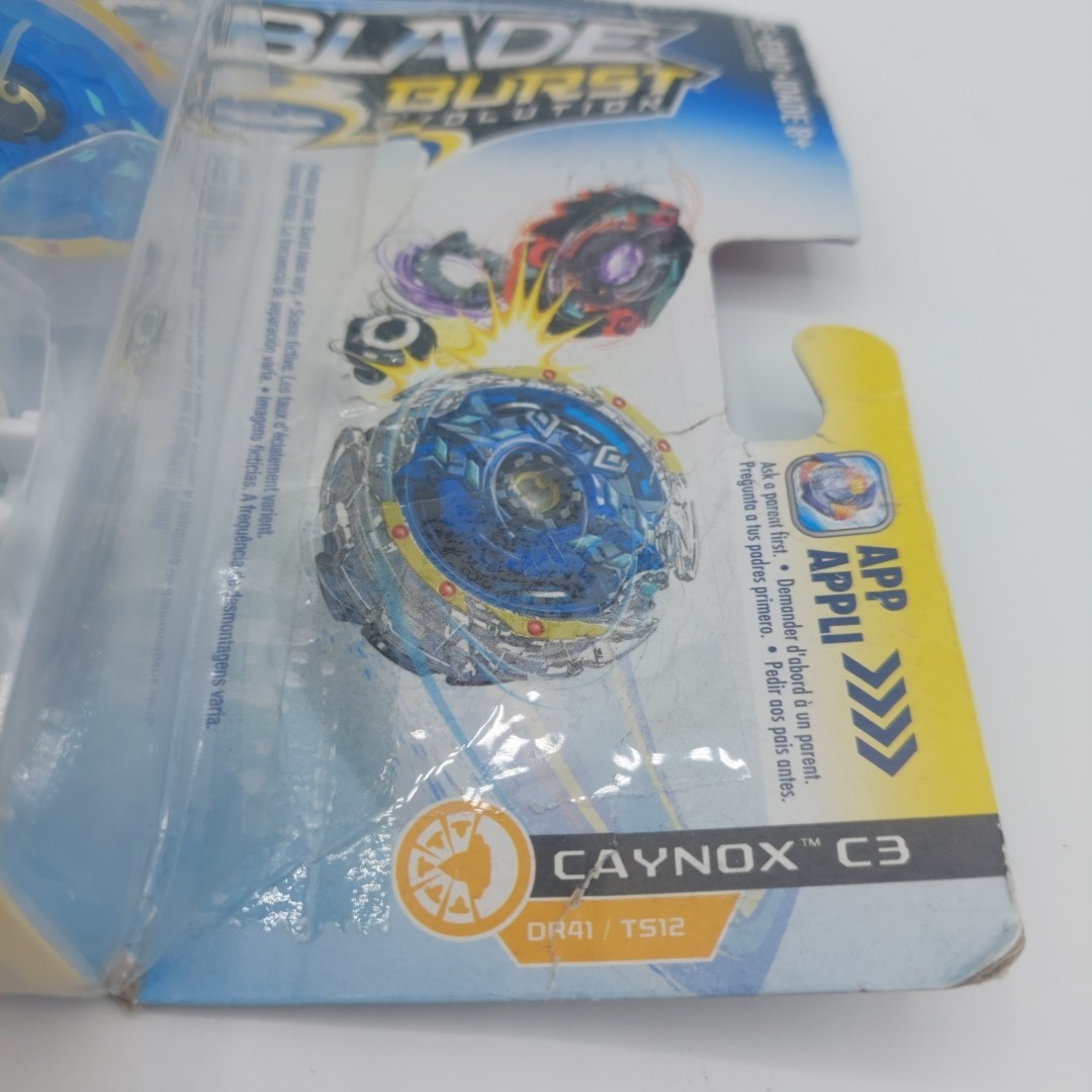 Beyblade Burst Evolution SwitchStrike Caynox C3 DR41 TS12 [Damaged