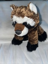 Aurora Brown Raccoon 2021 Floppy Stuffed Animal Toy 8  Plush Toy