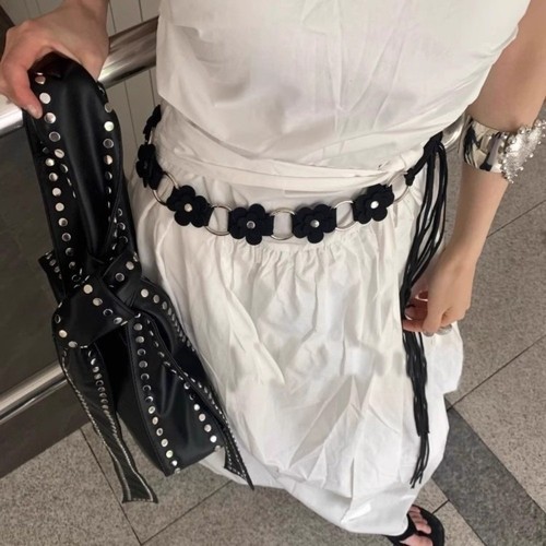 Bohème Ethnic Floral Waist Belt For Women High-End Dress W/ Jeans Waist Rope - Picture 8 of 15