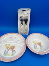 New Precious Moments Luv  Care Dish Set  Flatware