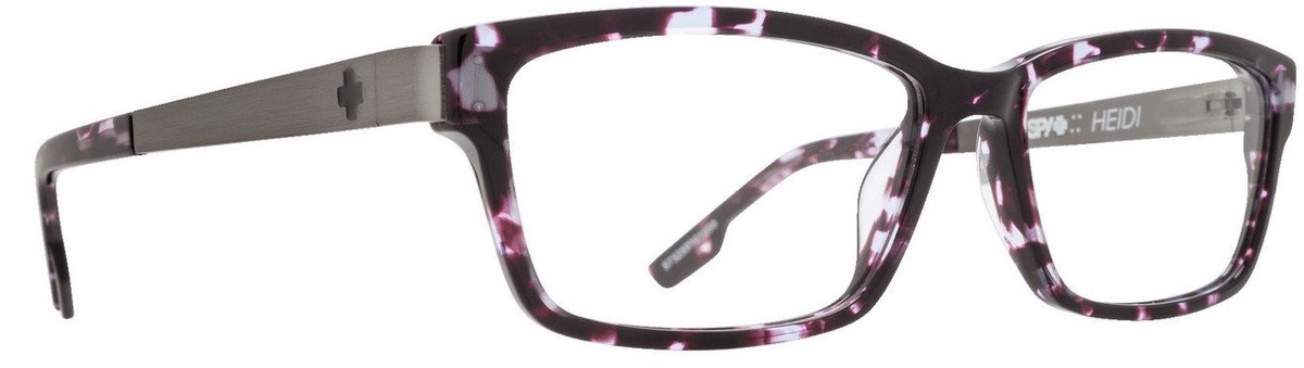 SPY HEIDIPLUMCAMOTORT54 Eyeglasses Eye Glasses PLUM CAMO  display picture 1