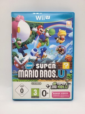 Super Mario Bros. U + New Super Luigi U Nintendo Wii U OVP *Blitzversand*