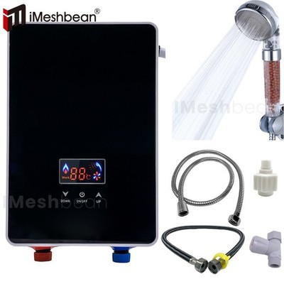 6500W Tankless Electric Hot Water Heater Instant Boiler On Demand Whole House