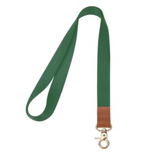 Neck Lanyard, 1 Set Long ID Badge Lanyard with Lobster Clasp, Dark Green