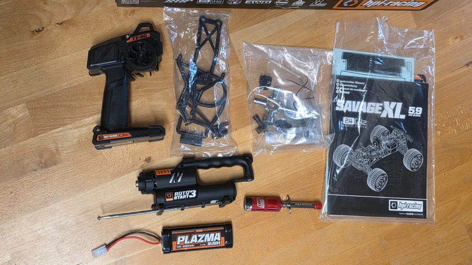 HPI H 160102 Savage XL 5.9 mit Zubehör Neu OVP RTR - Bild 2 von 4
