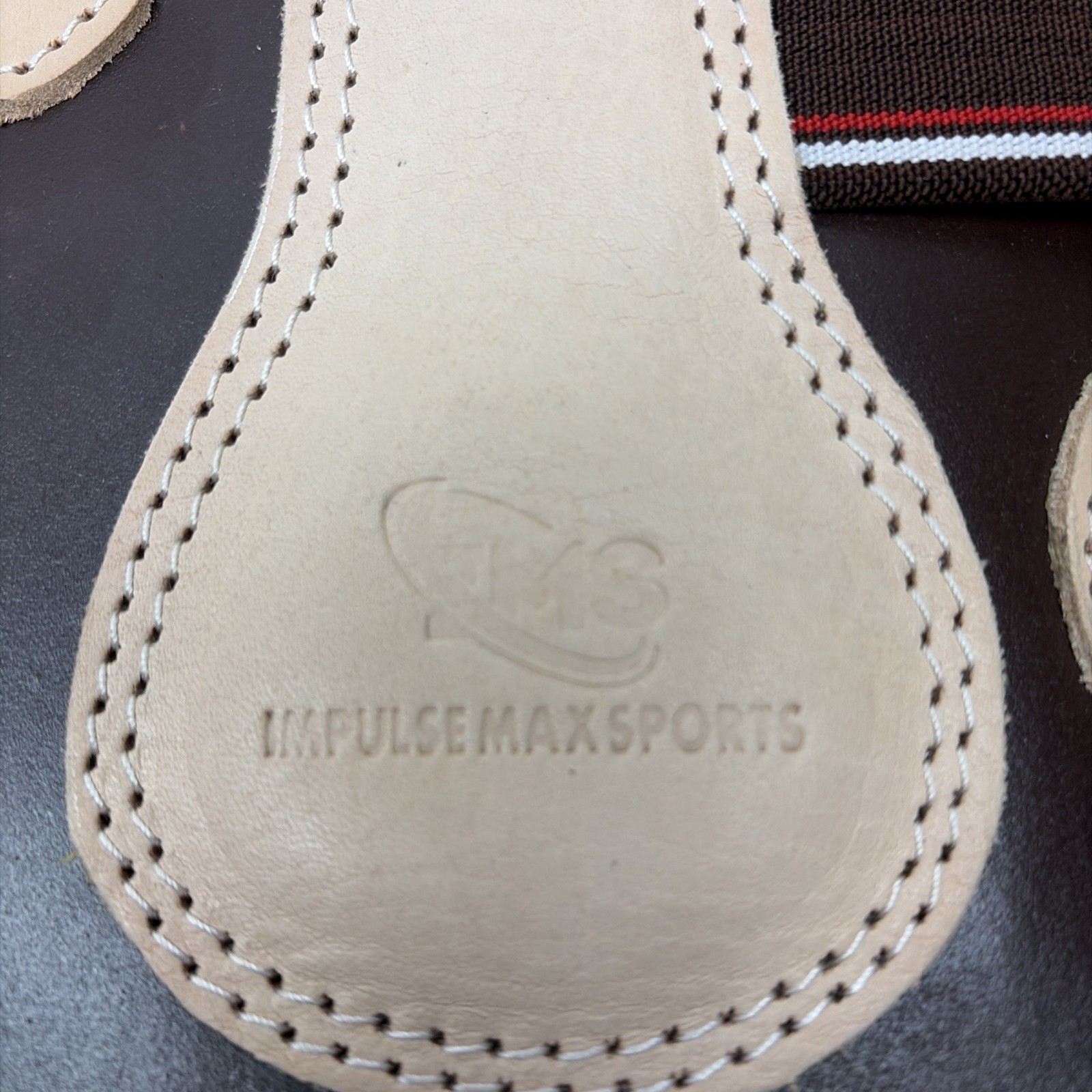 Pair Of Leather Horse Splint Boots Equine Front Classic Protection Size Medium