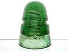 MINT- SNOW BLACK SPECKS FIZZ BUBBLES AMBER STAR Glass Railroad Beehive Insulator