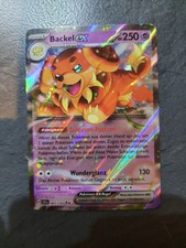 Pokemon Karte Backel EX 067/142 Stellarkrone Near Mint Deutsch