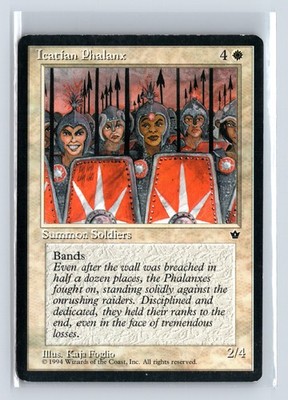 ICATIAN PHALANX (4x) Playset   Fallen Empires   Uncommon MTG Magic the Gathering