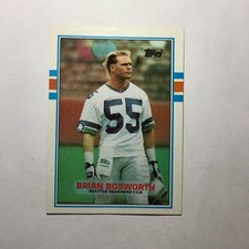 1989 Topps - Brian Bosworth #192