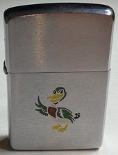 Vintage 1962 Zippo - Character Graphic - Five Color Duck - Rare